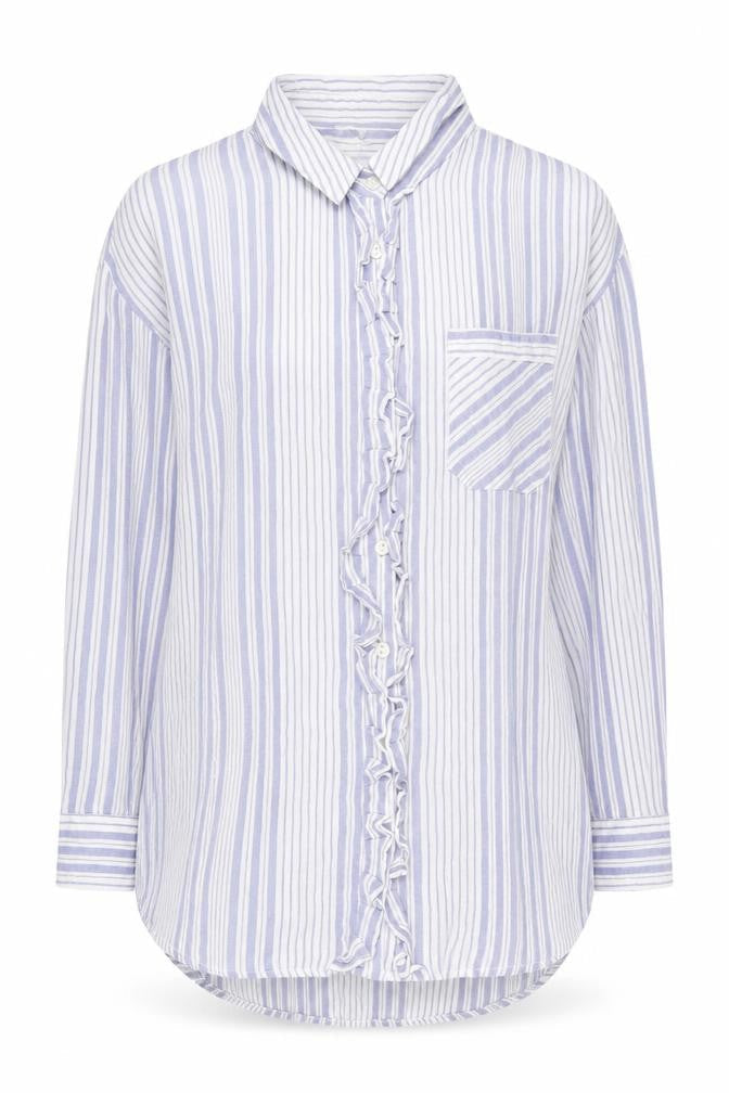 Womens UK Size S River Island Blue  Button-Up
