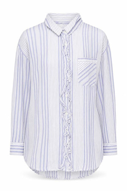 Womens UK Size S River Island Blue  Button-Up