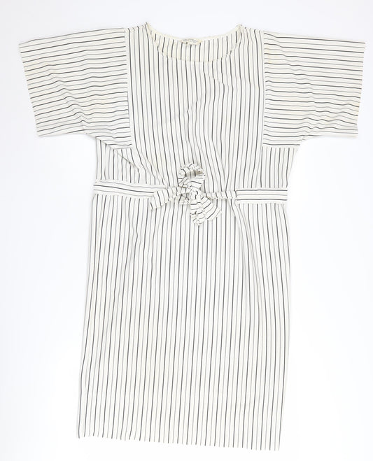 Miss Selfridge Women's Striped Kimono Sleeve Dress