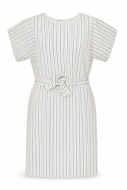 Miss Selfridge Women's Striped Kimono Sleeve Dress