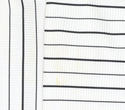 Miss Selfridge Women's Striped Kimono Sleeve Dress