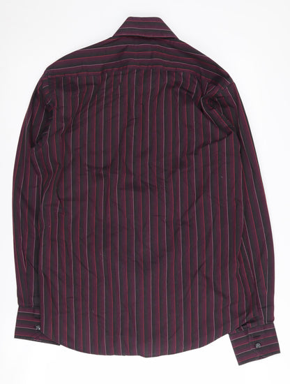 Tom English Men's Multicoloured Striped Shirt M
