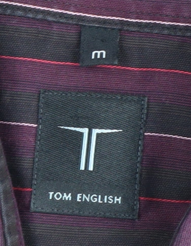 Tom English Men's Multicoloured Striped Shirt M