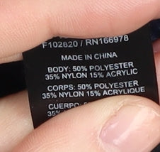 ASOS DESIGN Women's Blue Striped Pullover Jumper S