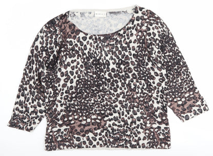 Womens UK Size 16 Minuet Multicoloured Pullover Jumper
