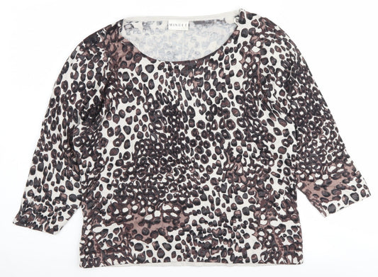 Womens UK Size 16 Minuet Multicoloured Pullover Jumper