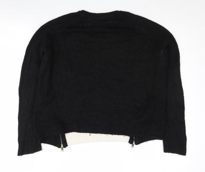 Womens UK Size 10 Marks and Spencer Black Jumper Jumper