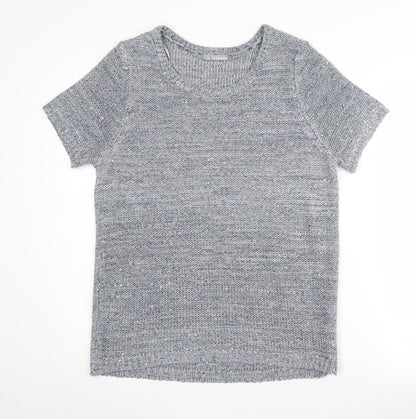 Womens UK Size 16 Marks and Spencer Grey Pullover Jumper