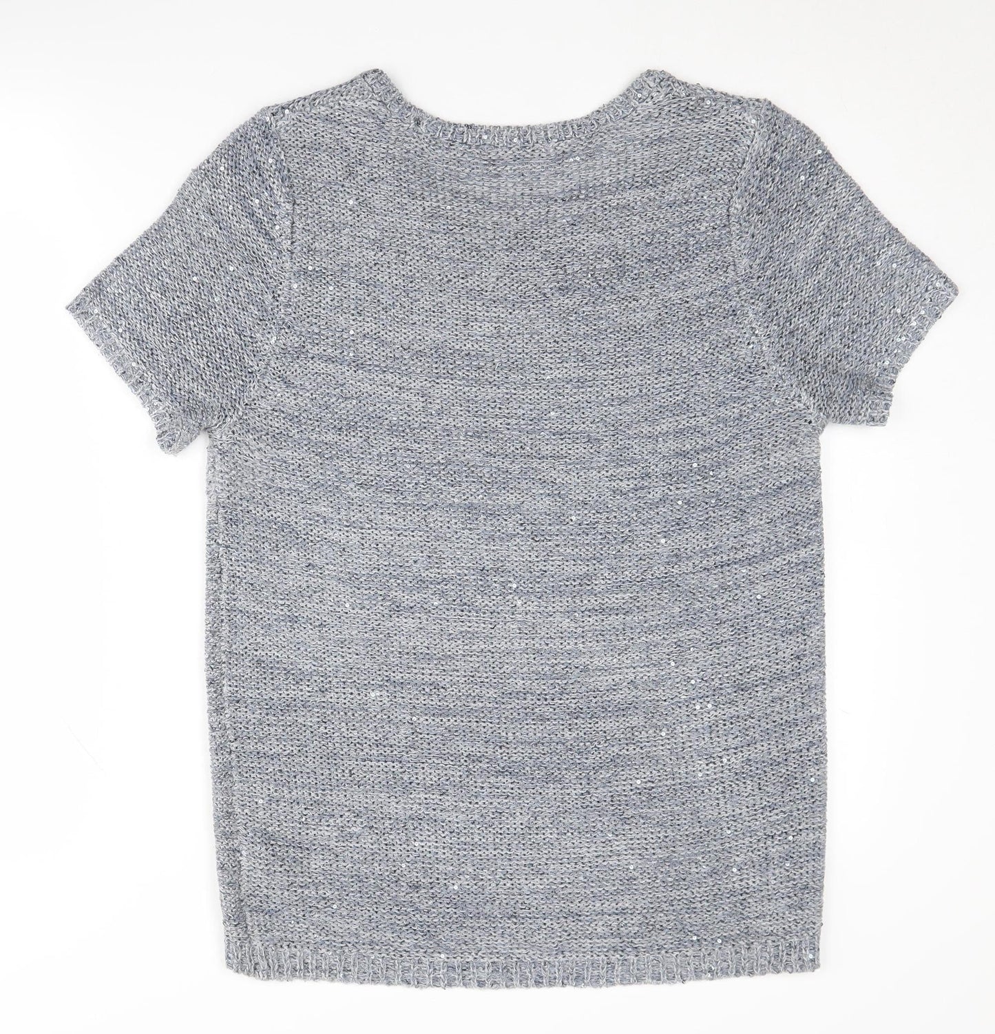 Womens UK Size 16 Marks and Spencer Grey Pullover Jumper