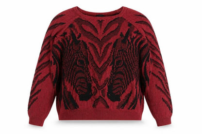 Womens UK Size 10 River Island Red Pullover Jumper