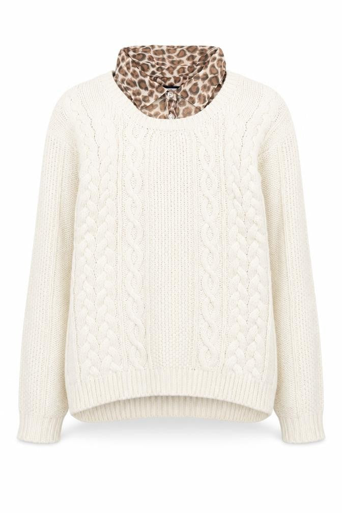 Womens UK Size 8 NEXT Ivory Pullover Jumper