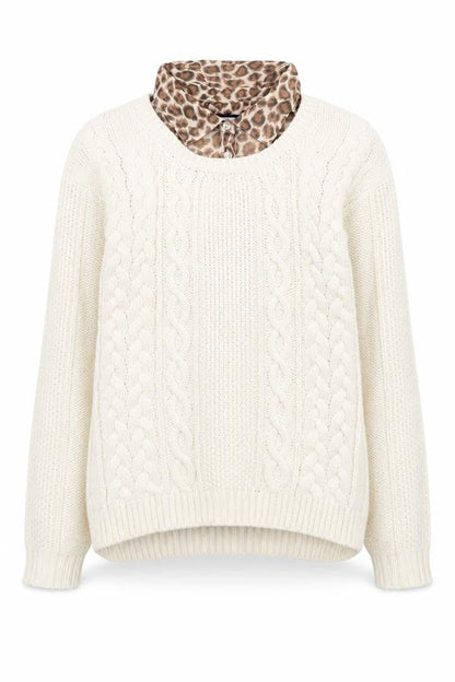 Womens UK Size 8 NEXT Ivory Pullover Jumper