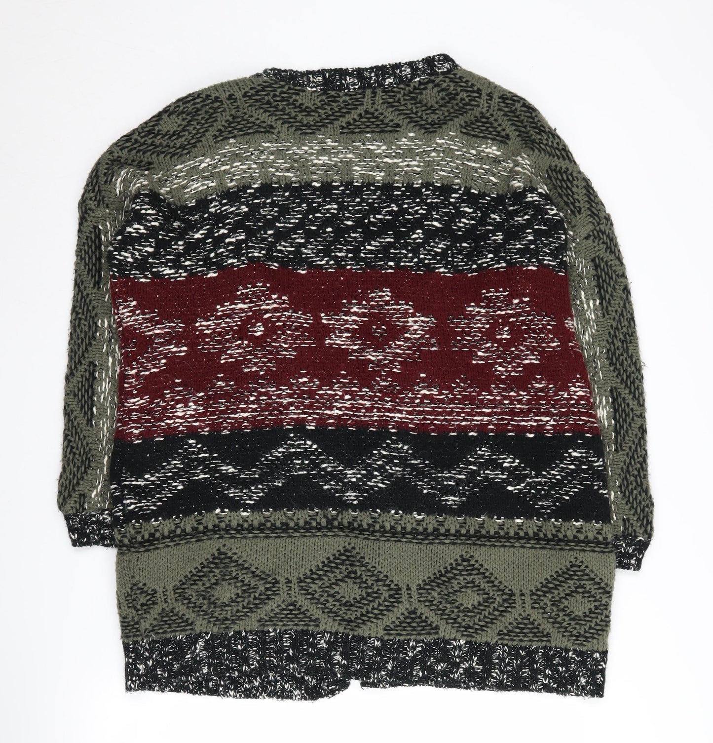Womens UK Size 8 Topshop Multicoloured Cardigan Jumper