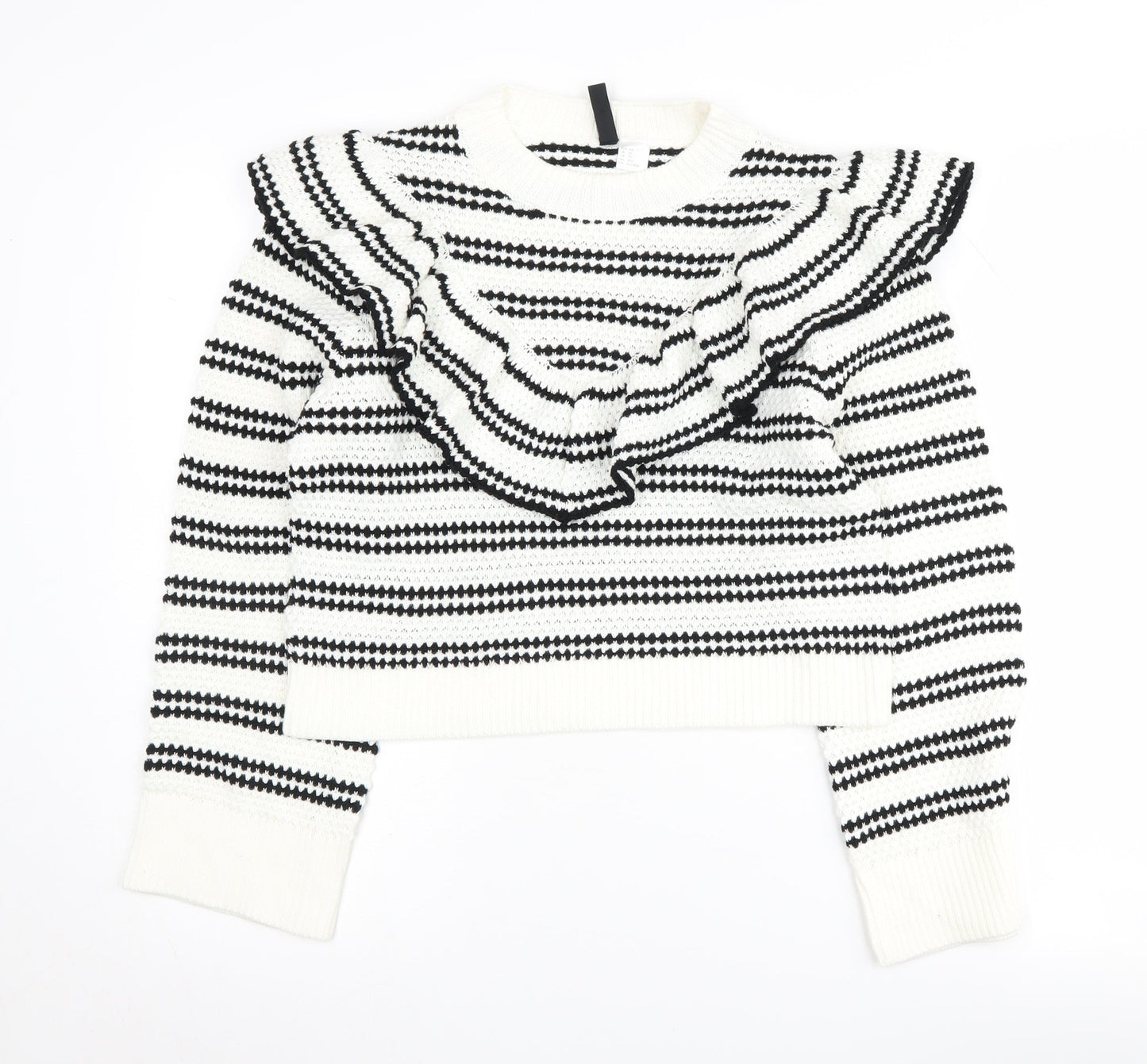 Womens UK Size XS H&M Multicoloured Pullover Jumper