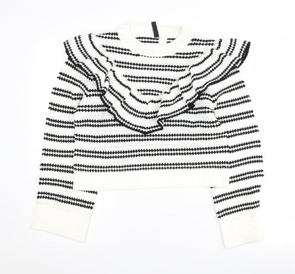 Womens UK Size XS H&M Multicoloured Pullover Jumper