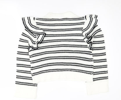 Womens UK Size XS H&M Multicoloured Pullover Jumper