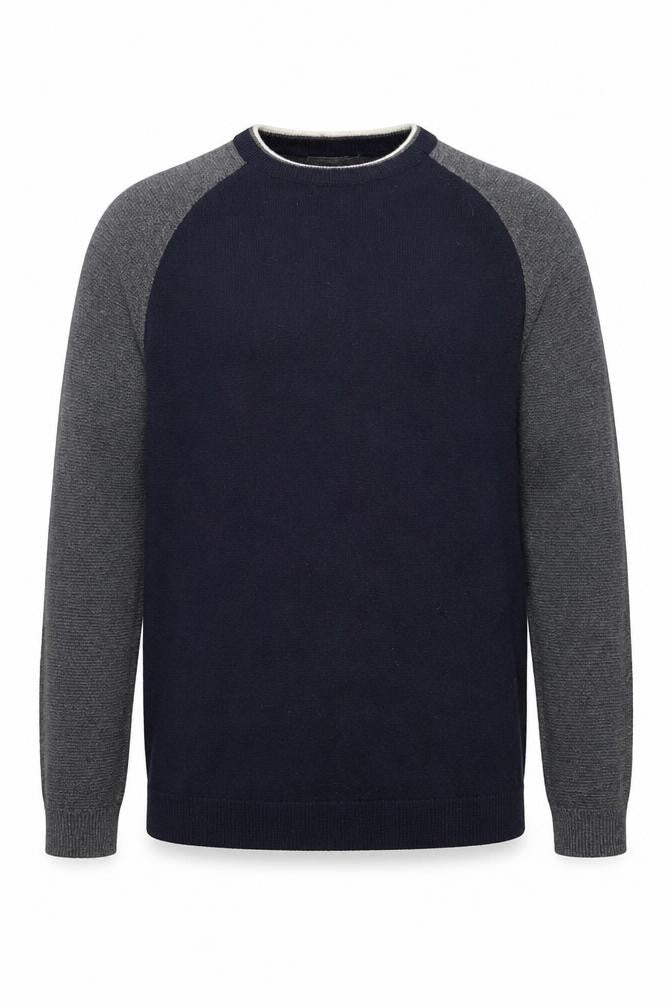 Mens UK Size L Refectory Blue Pullover Jumper