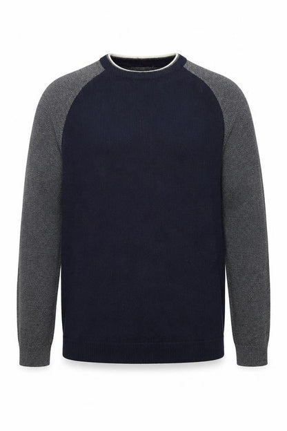 Mens UK Size L Refectory Blue Pullover Jumper