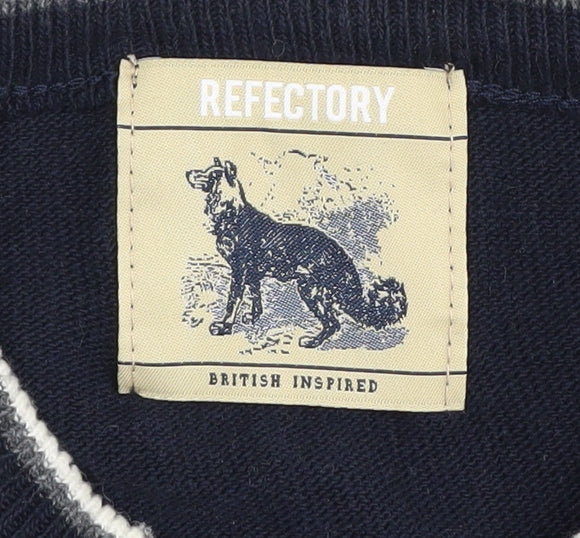 Refectory Men's Blue Pullover Jumper L