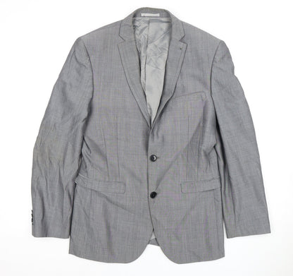 Mens UK Size 36 NEXT Regular Grey Suit Jacket