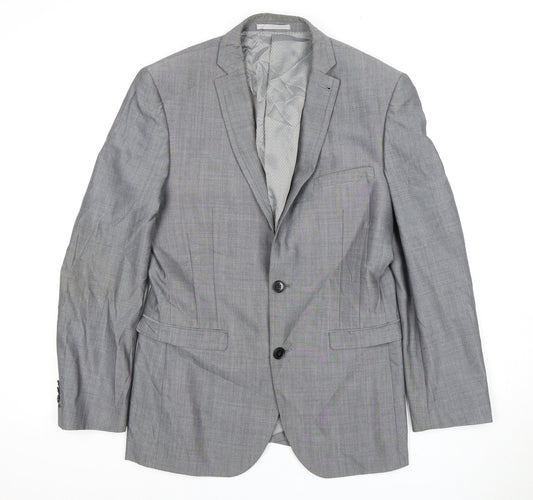 Mens UK Size 36 NEXT Regular Grey Suit Jacket