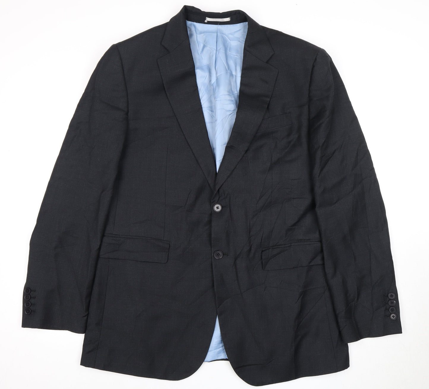 Mens UK Size 42 Charles Tyrwhitt Regular Grey Suit Jacket