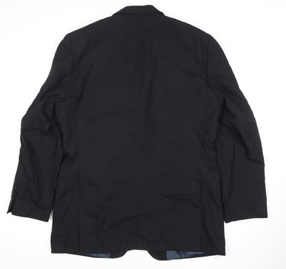 Mens UK Size 40 Daniel Hechter Regular Blue Suit Jacket