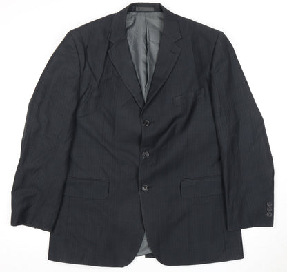 Mens UK Size 42 Jack Reid Regular Grey Suit Jacket