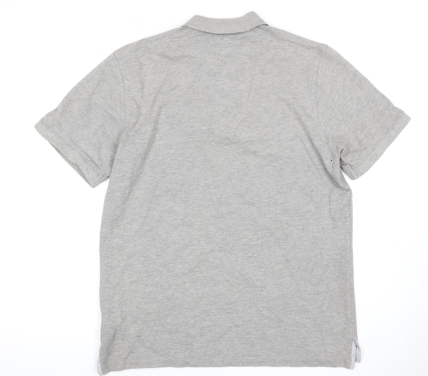 Nike Men's Grey Polo Shirt M with Logo Accents