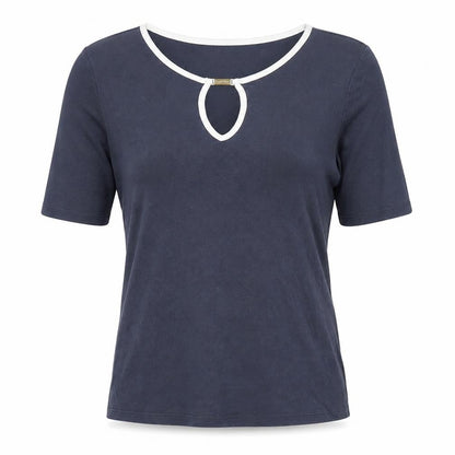 Womens UK Size 12 Ellen Tracy Blue  T-Shirt