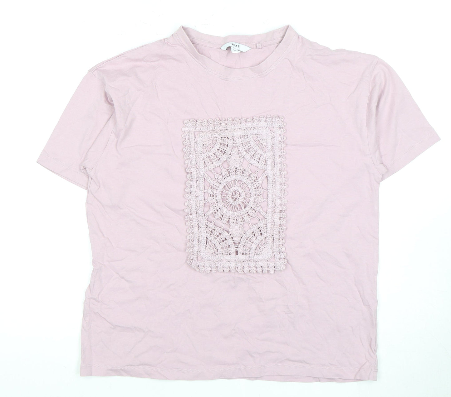 Womens UK Size 12 NEXT Pink  T-Shirt
