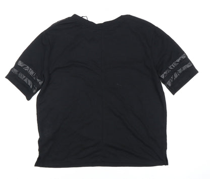 Womens UK Size S Zara Black  T-Shirt