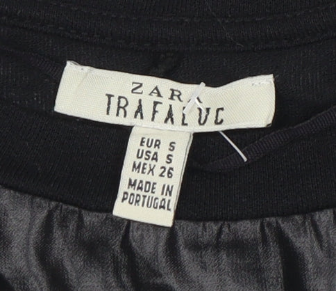 Womens UK Size S Zara Black  T-Shirt