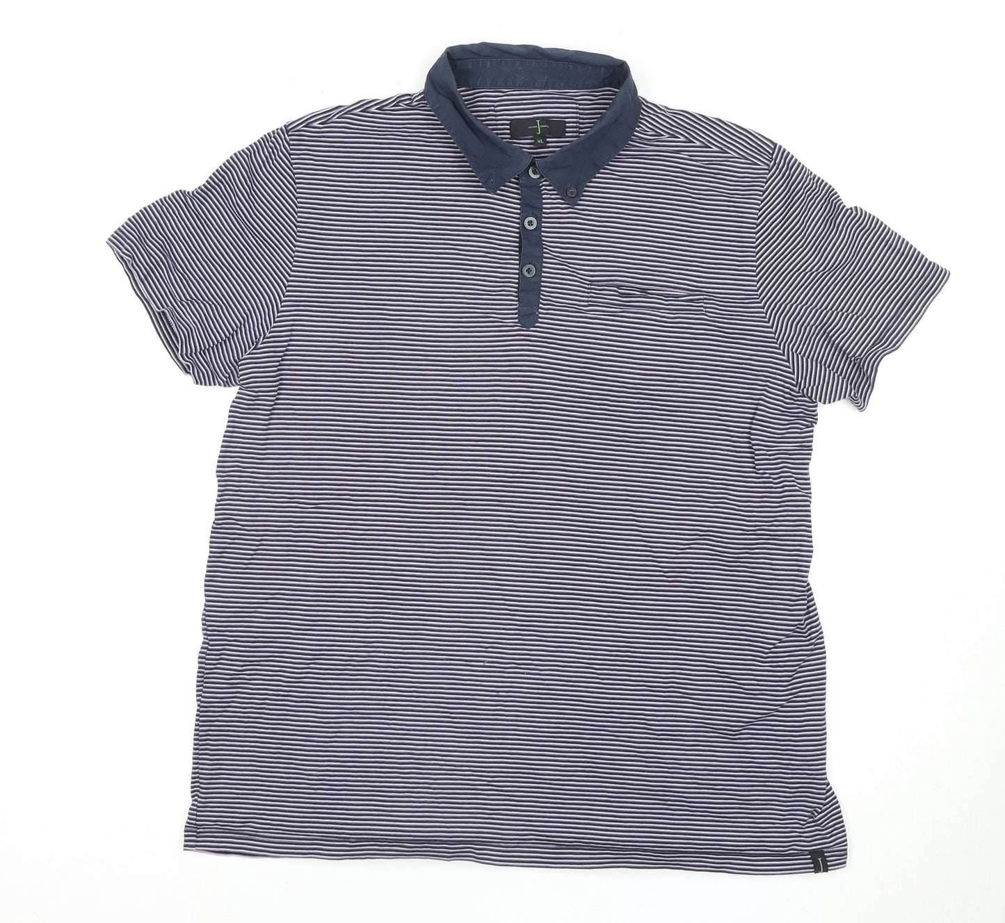 Jasper Conran Men's Multicoloured XL Striped Polo