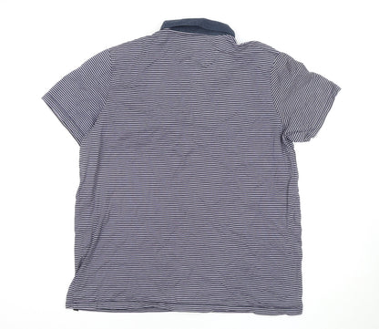 Jasper Conran Men's Multicoloured XL Striped Polo