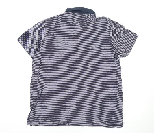 Jasper Conran Men's Multicoloured XL Striped Polo