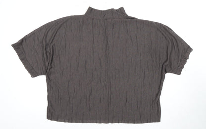 Womens UK Size 12 Zara Grey  T-Shirt