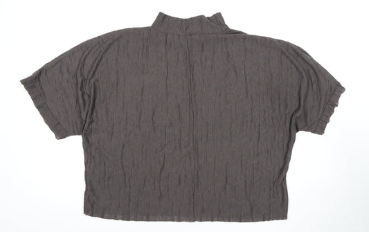 Womens UK Size 12 Zara Grey  T-Shirt
