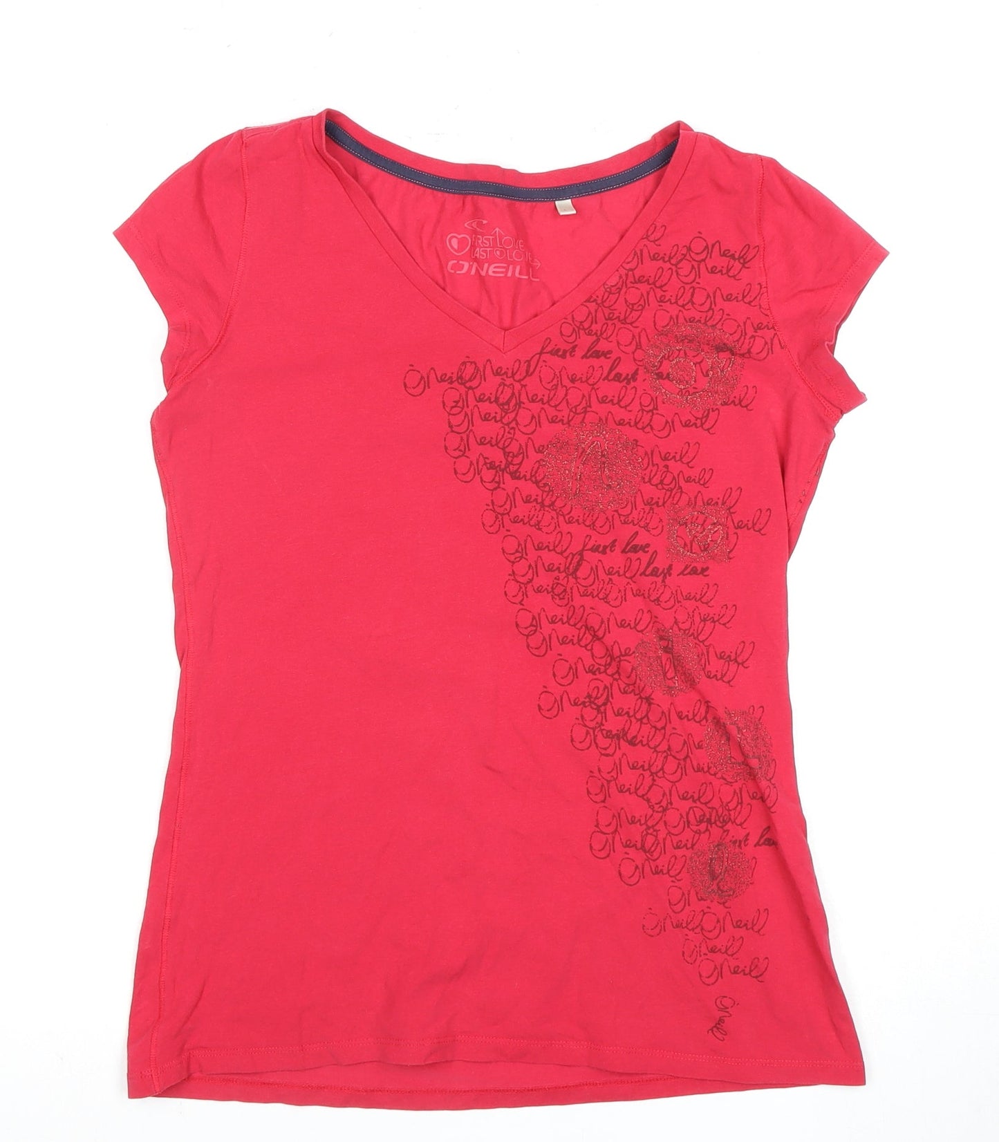 Womens UK Size 7 O'Neill Red  T-Shirt