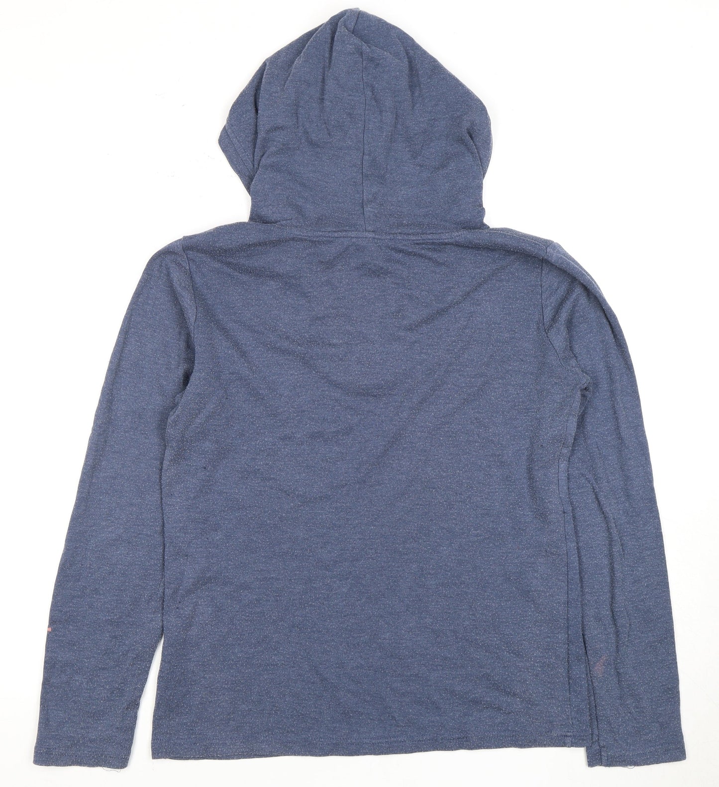 Carry Your's Blue Floral Graphic Hoodie, Women M Casual