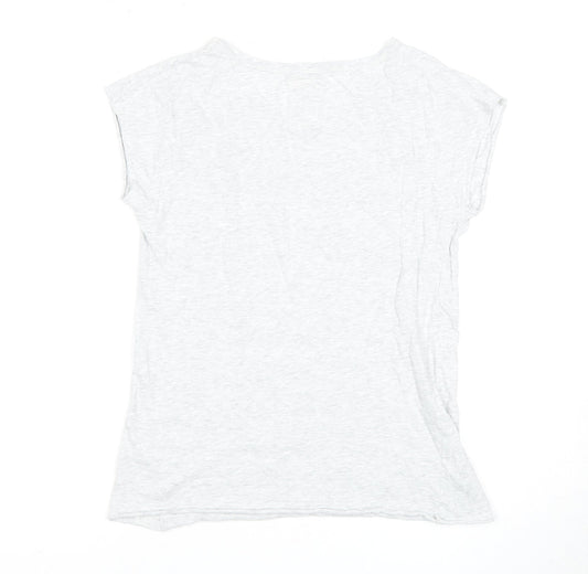 Womens UK Size M Trafaluc White  T-Shirt