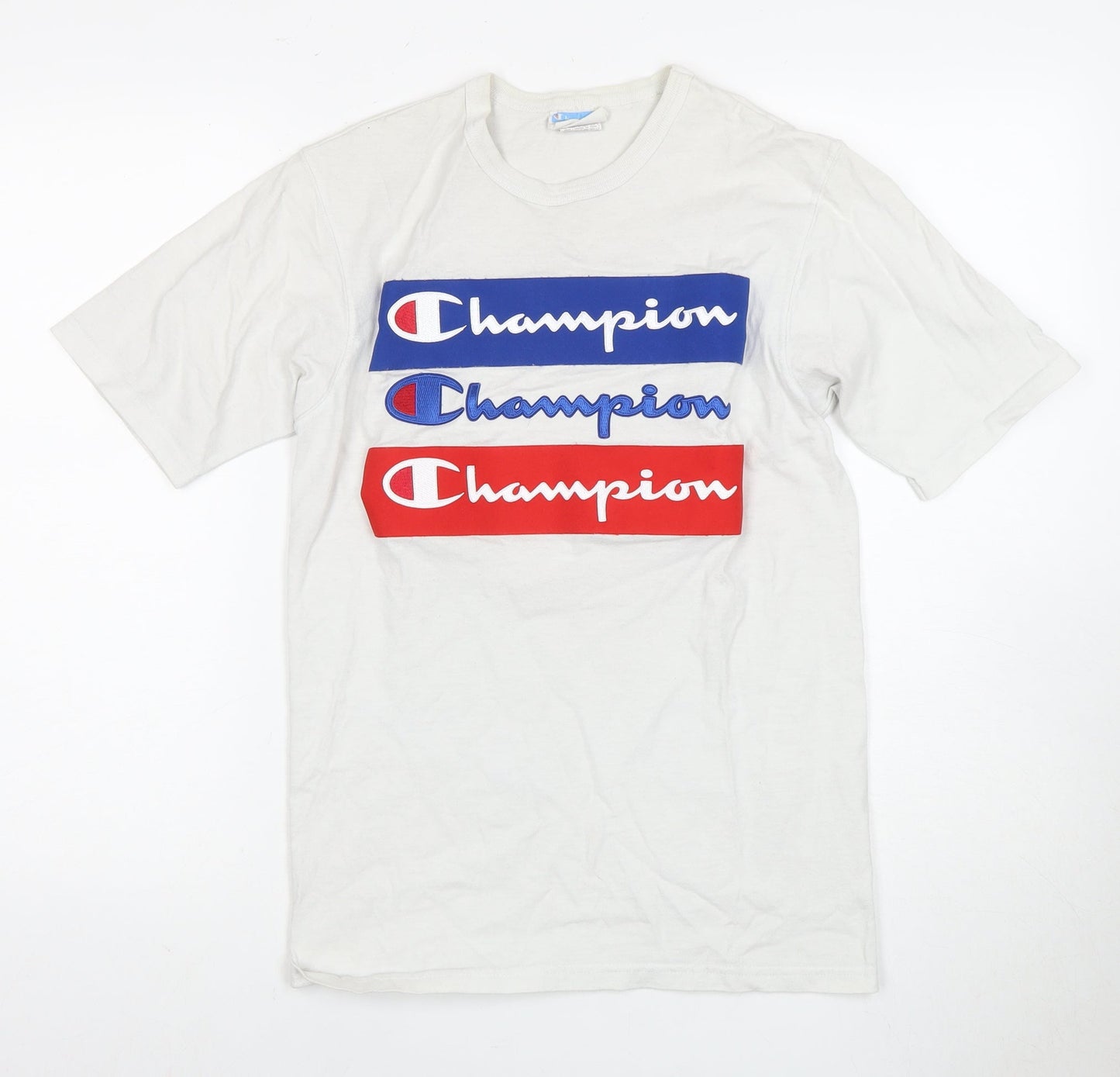 Mens UK Size S Champion White  T-Shirt
