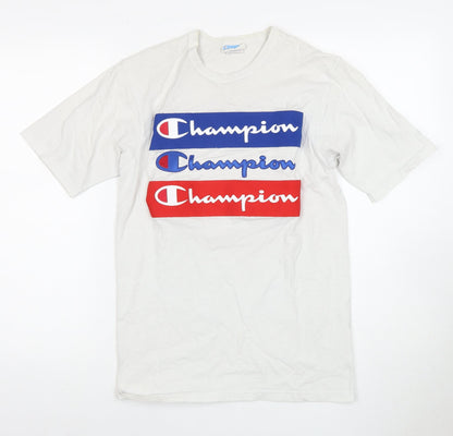 Mens UK Size S Champion White  T-Shirt