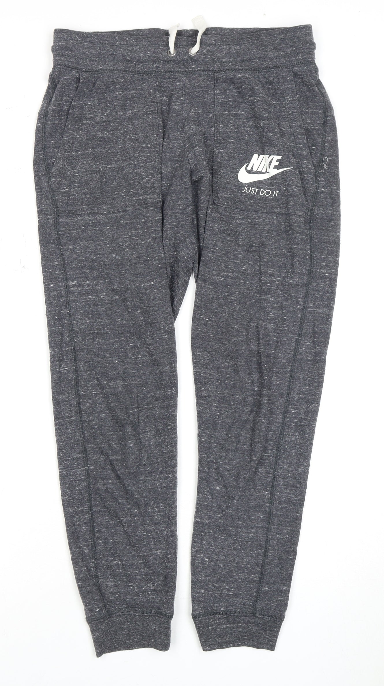 Nike Women's Grey Jogger Trousers, Size S, Comfy Activewear