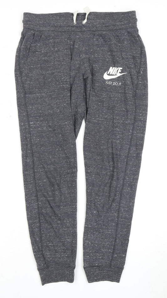 Nike Women's Grey Jogger Trousers, Size S, Comfy Activewear