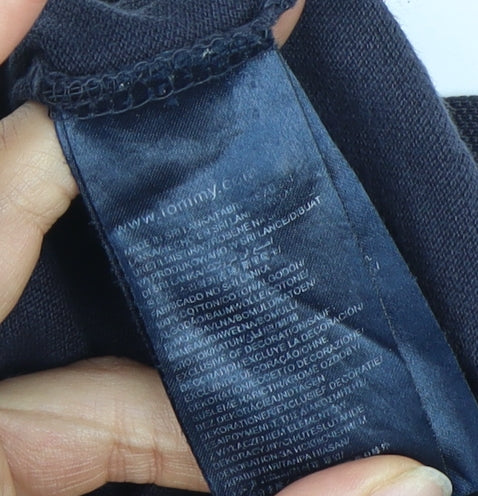 Tommy Hilfiger Men's XL Black Polo Shirt