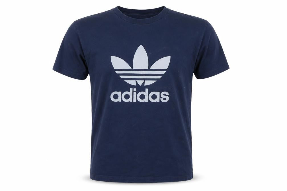 Mens UK Size M adidas Blue  T-Shirt