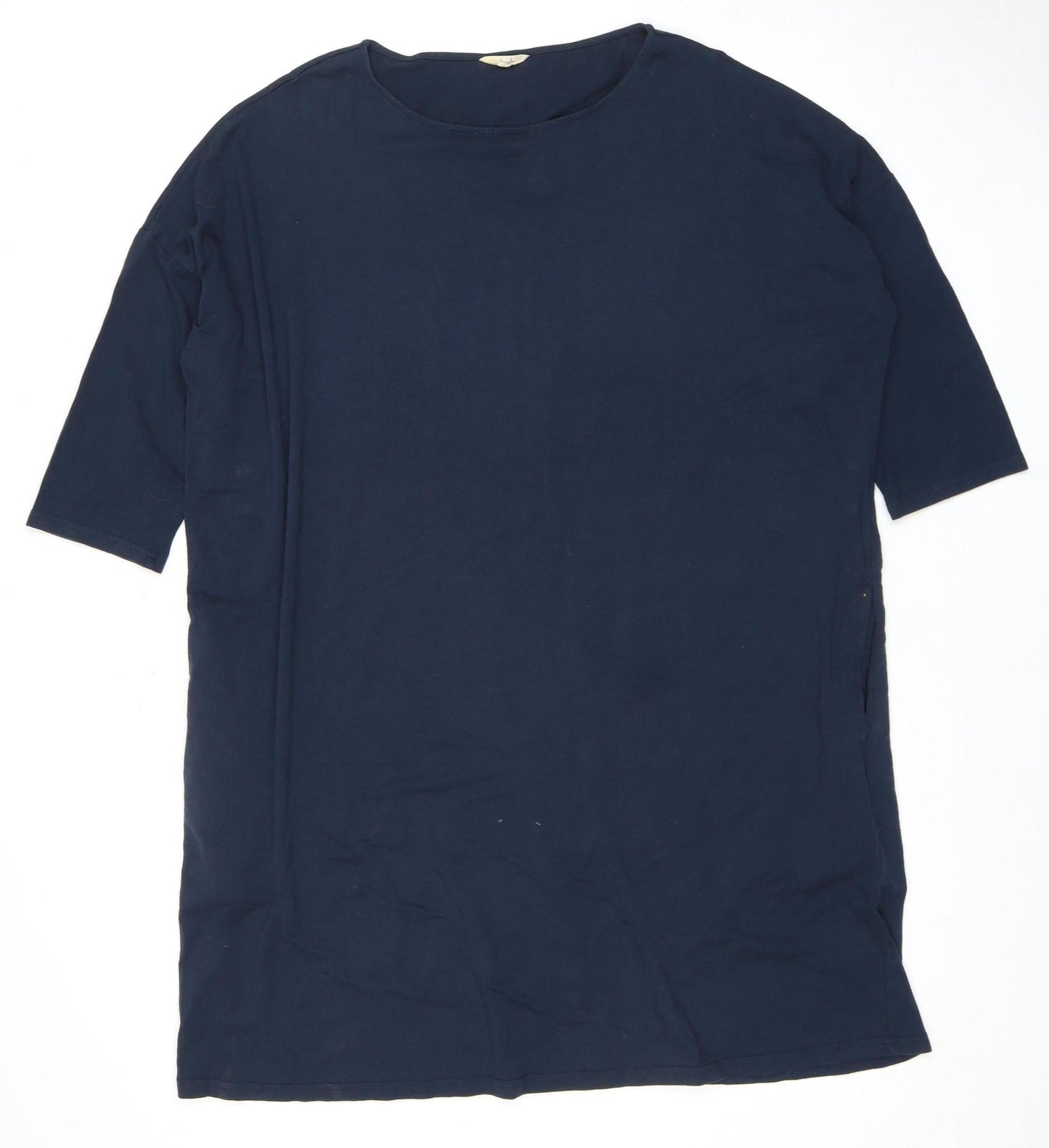 Hush Blue Women's Top Size 12, Casual Short Sleeve