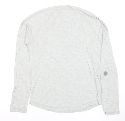 Original Penguin Men’s Grey Long Sleeve T-Shirt S