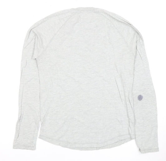 Original Penguin Men’s Grey Long Sleeve T-Shirt S